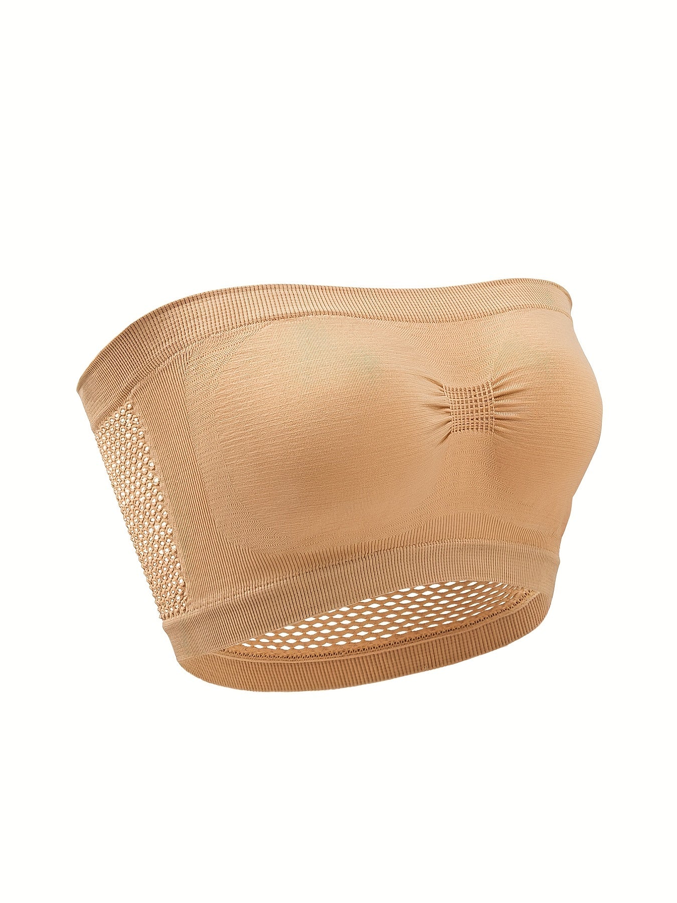 3pcs Strapless Bandeau Bras Comfy & Breathable Women's Lingerie