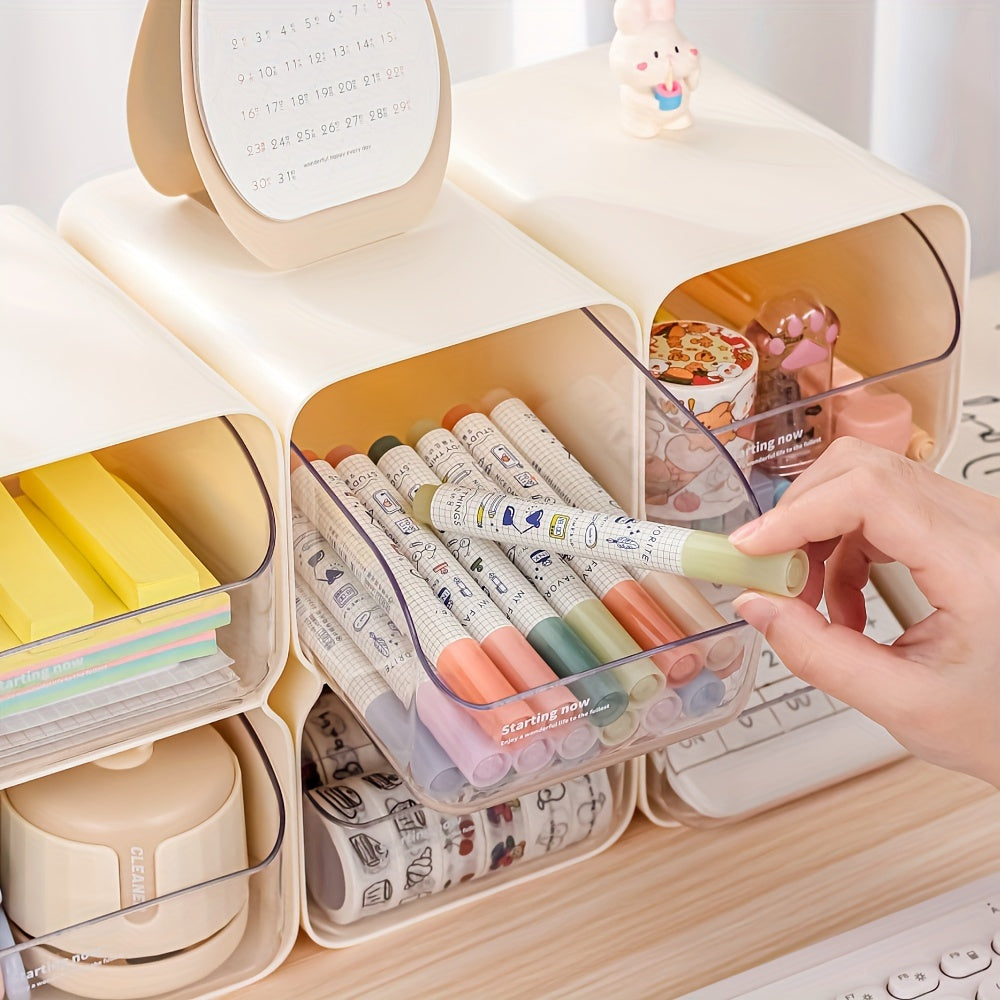 Desktop File Storage Shelf Office Supplies Storage Rack