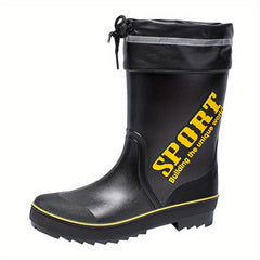 Men's/Women's Rain Boots Waterproof Non-slip Shoes
