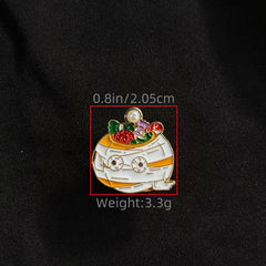 2pcs Halloween Pumpkin Button Covers Easy Clip On Jack O' Lantern