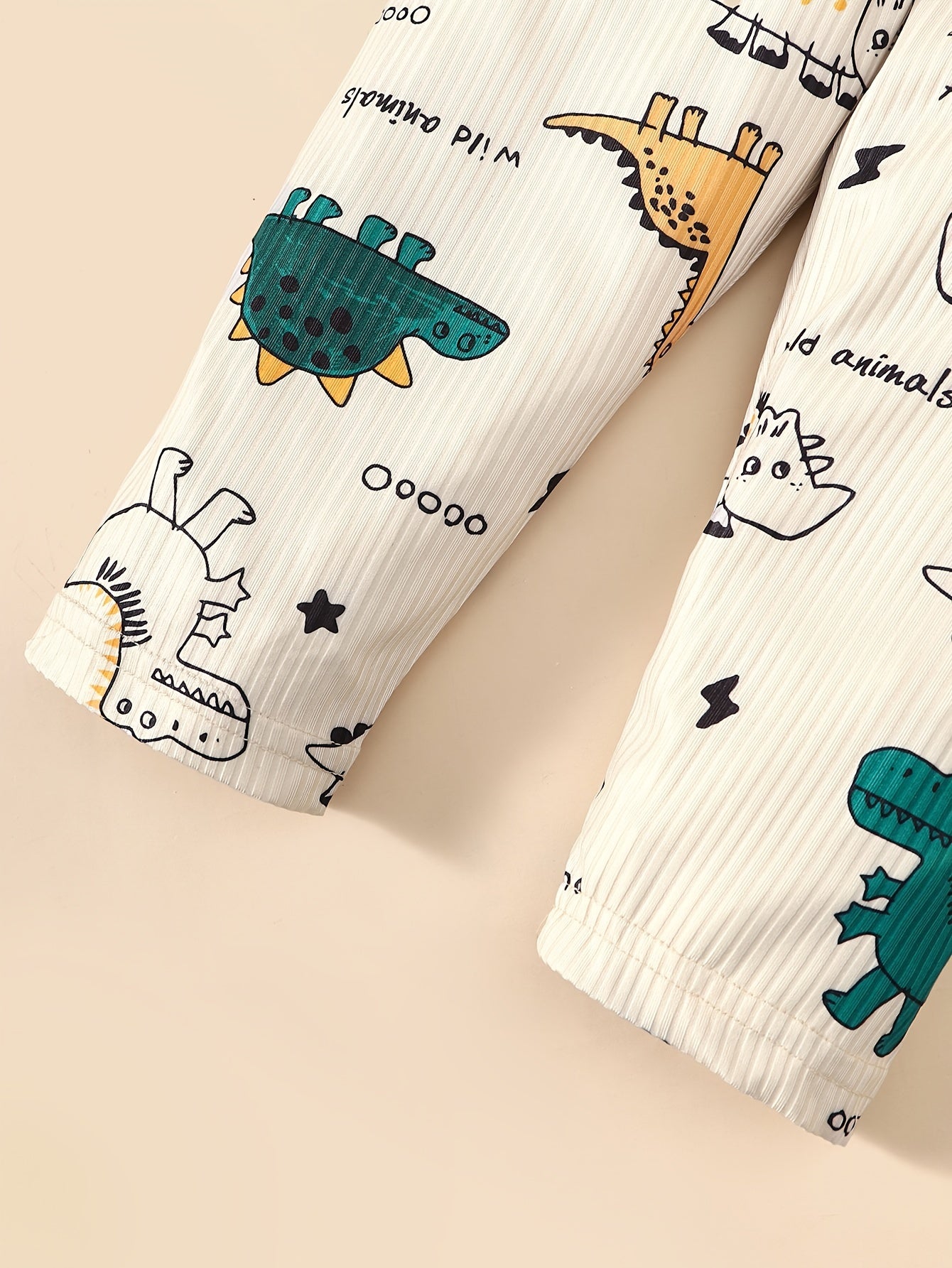 Baby Dinosaur Long Sleeve Top Trousers Loungewear Set