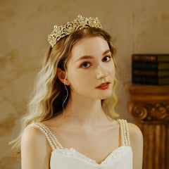 Crystal Wedding Headpiece Rhinestone Tiara Crown Bride Wedding Tiara