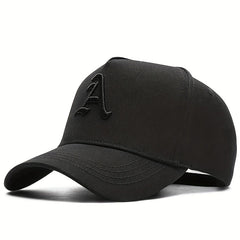 Gothic A Embroidery Baseball Cap Unisex Hip Hop Sun Hat Adjustable
