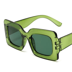 Y2K Square Sunglasses Jelly Glasses UV400