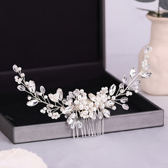 Pearl Bridal Hair Comb, Wedding Hair Accessory