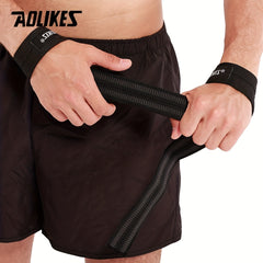 Aolikes 1 Pair Lifting Wrist Straps for Weightlifting Powerlifting