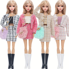 5pcs Doll Clothes Accessories Set for 11 8 Inch Girl Doll 1 6 Dollhouse Toy