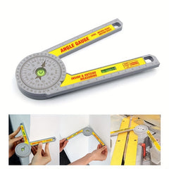 Woodworking Angle Ruler Protractor Mini Inside Outside Measurement