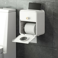 Toilet Paper Box Drawer Wall Mounted Bathroom Tissue Box Home Decor