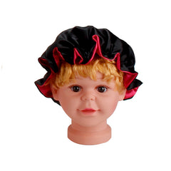 Baby Satin Bonnet Elastic Sleeping Cap for Toddler Boys and Girls