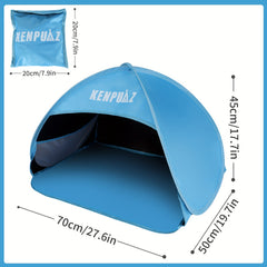 Portable Beach Sun Shelter Tent For Outdoor Picnic Camping - UV Protection