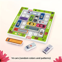 Kids' Car Challenge Puzzle Sliding Board Game