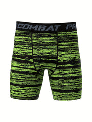 Xinso Prince Men's Camo Compression Shorts for Running Basketball Training