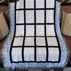 2 Pack 101 X 152 Blank Sublimation Throw Blankets For Heat Press Custom DIY