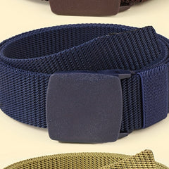 3pcs Nylon Belts Set for Men