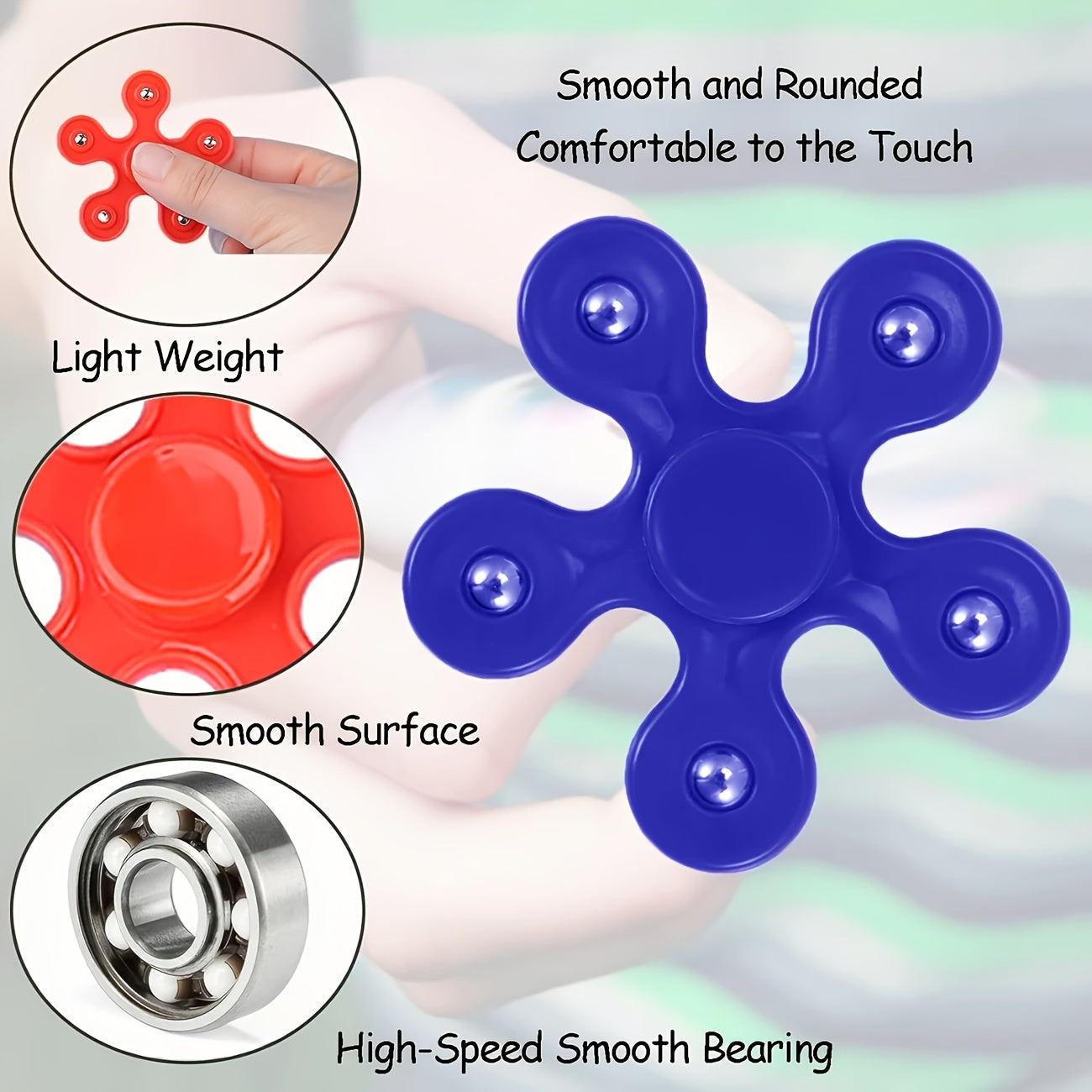 Finger Spinner Toys Birthday Party Classroom Prize Fidget Toy Girls and Boys