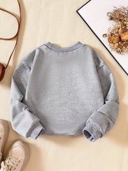 2pcs Big Brother Boys Sweatshirt Long Sleeve Tops