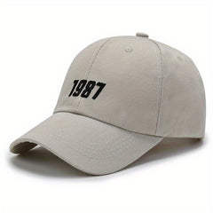 1987 Embroidered Cap Summer Casual Baseball Cap