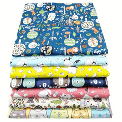7pcs Multicolor Patchwork Fabric Cotton Sewing Quilting Material