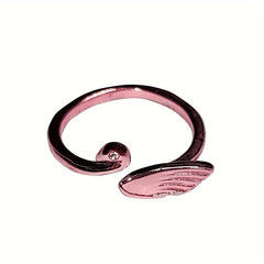 2pcs Adjustable Open Crochet Ring for Finger Knitting Tools