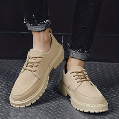 Men's Lace Up Sneakers Outdoor Casual Walking Shoes