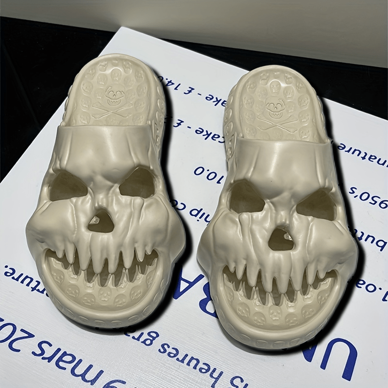 Skull Slides Non Slip Outdoor Summer Comfort