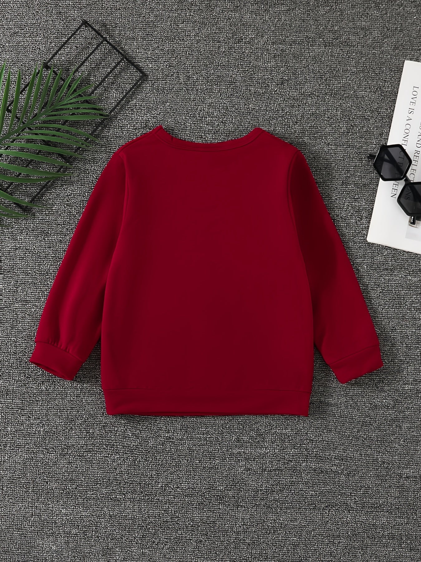 Boys Casual Pullover Sweatshirt Long Sleeve Crew Neck Tops