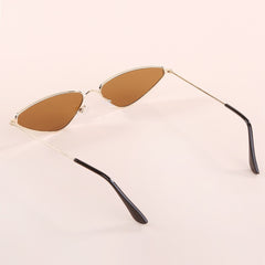 Small Frame Sunglasses Triangle Metal Sunglasses