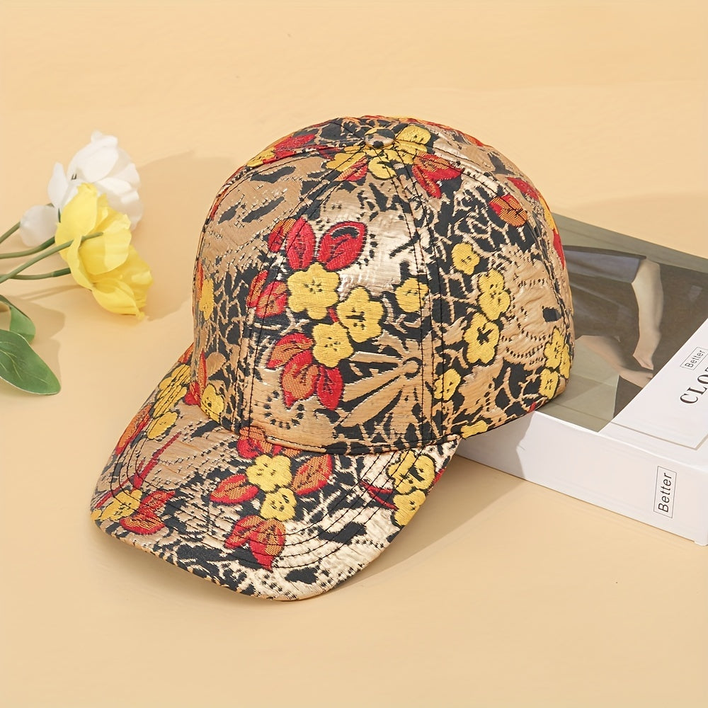 Embossed Sunshade Sports Duck Tongue Baseball Cap for Couple