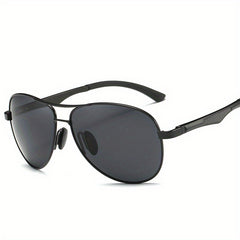 Men's Polarized Sunglasses with Zipper Case