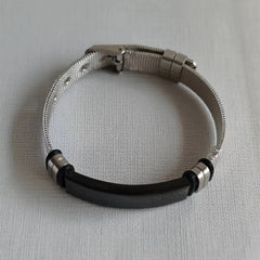 Unisex Stainless Steel Couple Bracelet Titanium Steel Bracelet