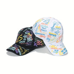 Street Graffiti Baseball Cap Hip Hop Sunshade Peaked Cap