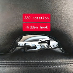 Car Seat Back Hook Hidden Shelf Hook Decorative Car Hanging