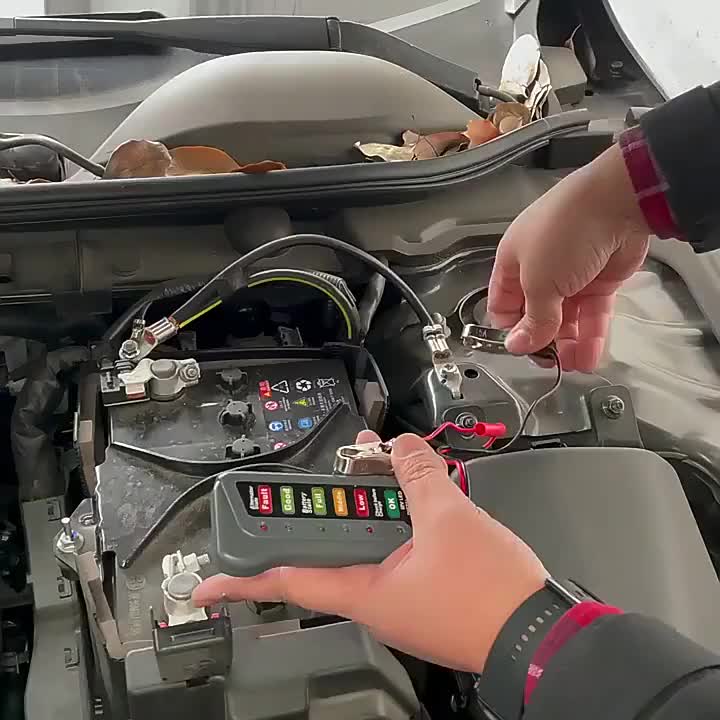 12V Car Motorcycle Tester Fault Detector Digital Alternator Tester