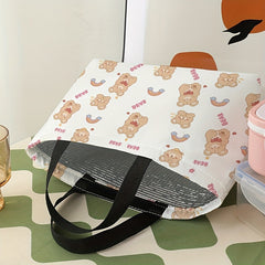 Bear Portable Lunch Bag Waterproof Insulated Outdoor Picnic Travel