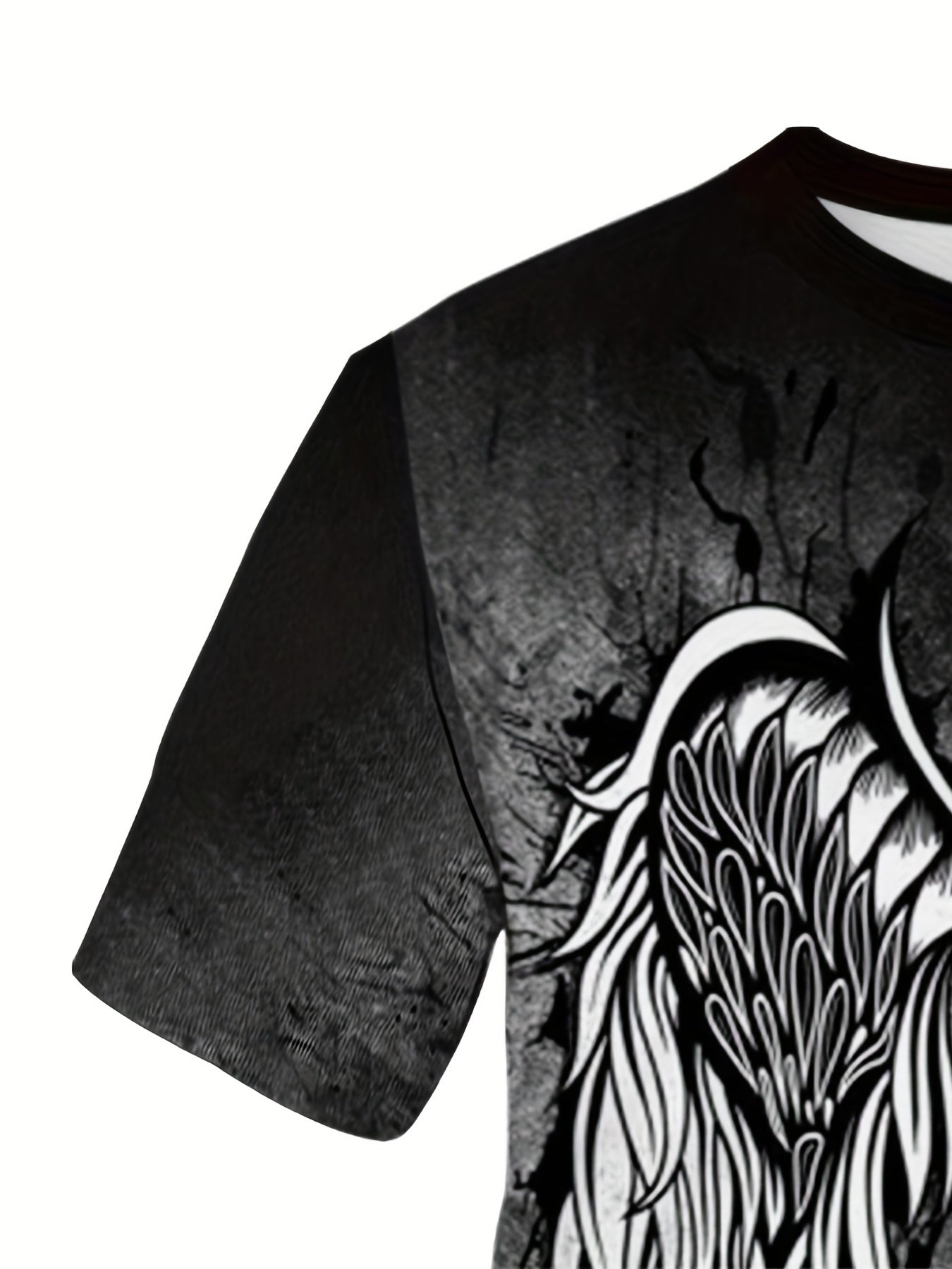 Men's Graphic Print T shirt Casual Comfy Slightly Stretch
