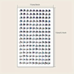 Colorful 3D Water Gemstone Face Sticker DIY Makeup Party Eye Decoration