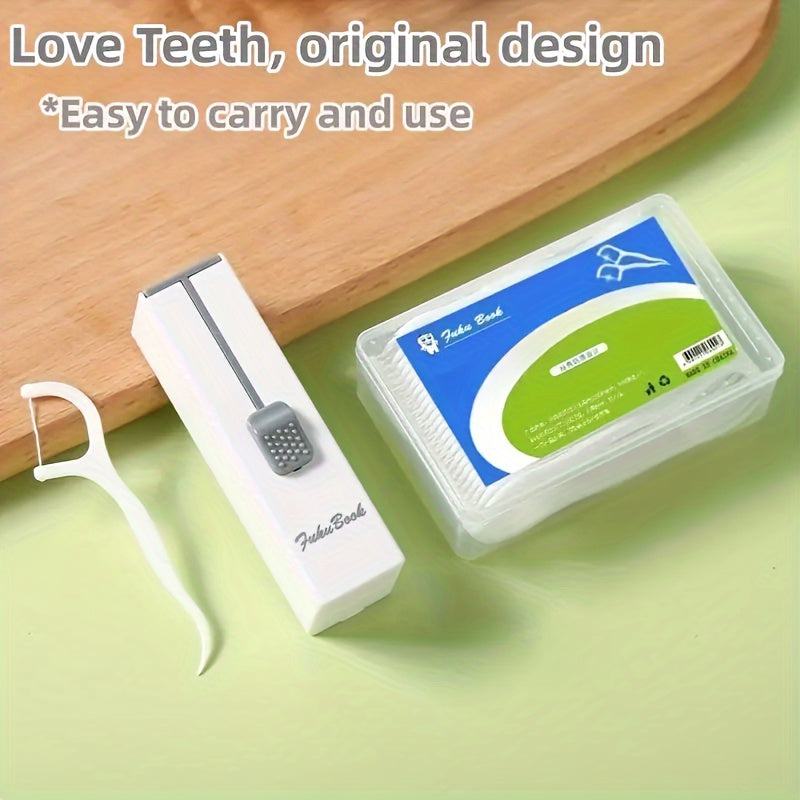 Automatic Dental Floss Picks Dispenser Box