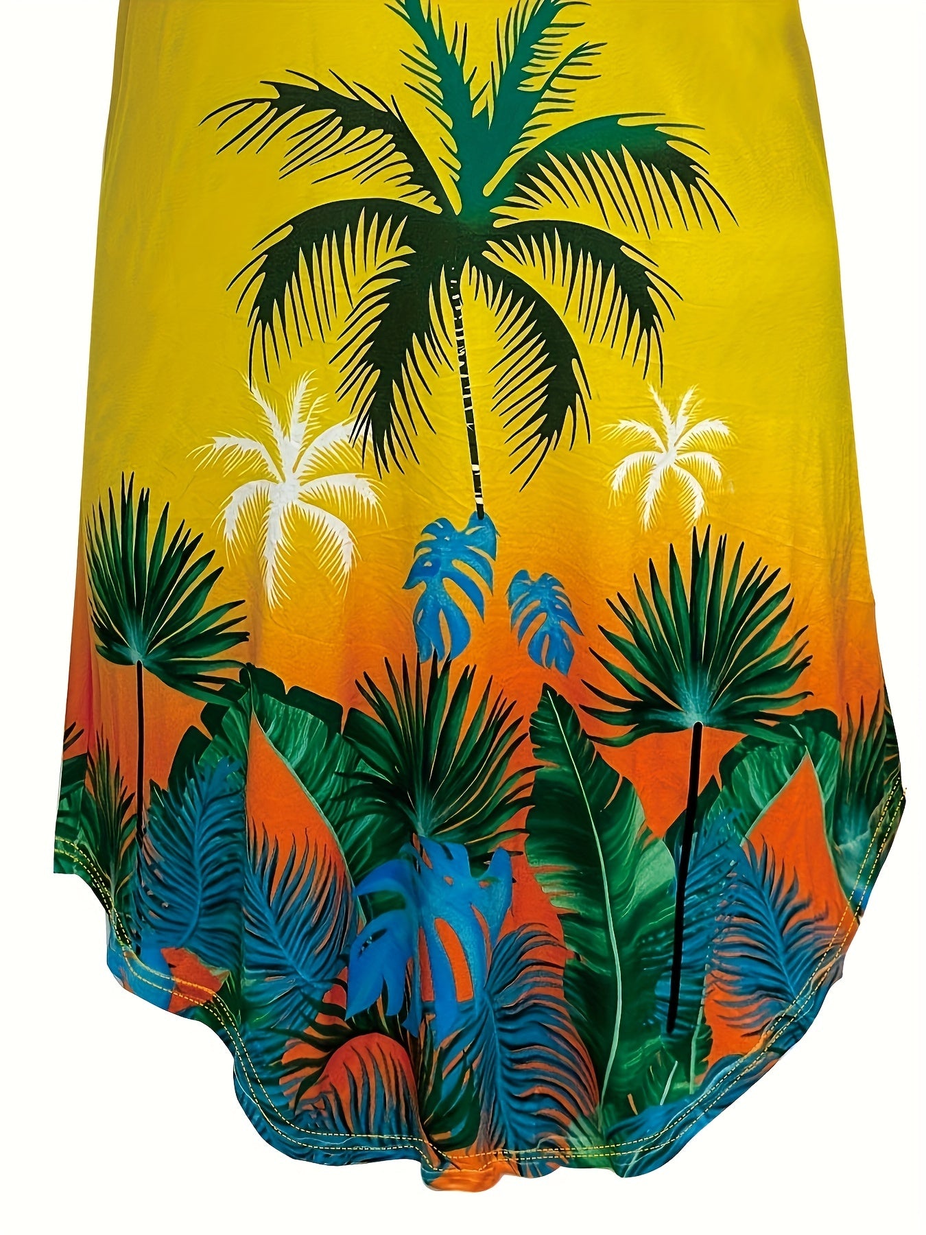 Ombre & Tropical Print Nightdress