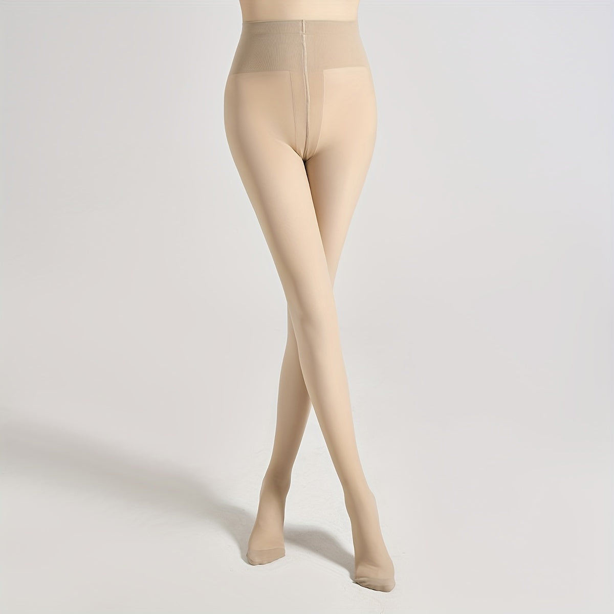 High Waist Slim Solid Pantyhose Women's Stockings