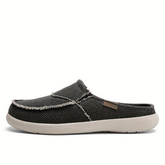 Men's Linen Slip-On Mules for Summer