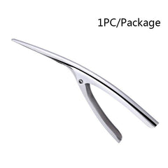 2pcs Stainless Steel Shrimp Peeling Deveining Seafood Prawn Curved Peeler