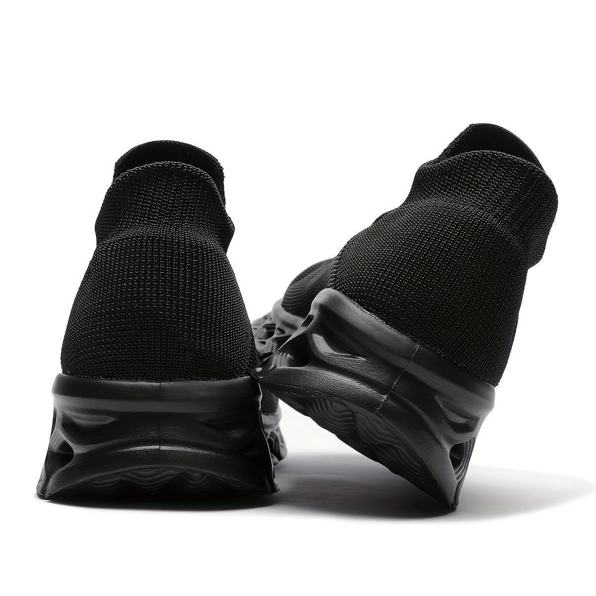 Men's Slip on Blade Sneakers Lightweight Breathable Sock Shoes