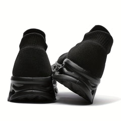 Men's Slip on Blade Sneakers Lightweight Breathable Sock Shoes