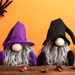 Mini Witch Dwarf Doll for Holiday Decoration Halloween Christmas
