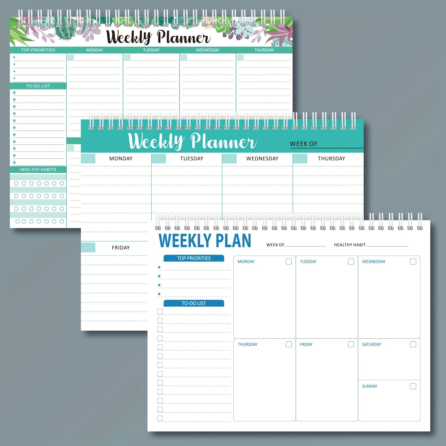 Weekly 52 Sheets To Do List Notepad Agenda Planner