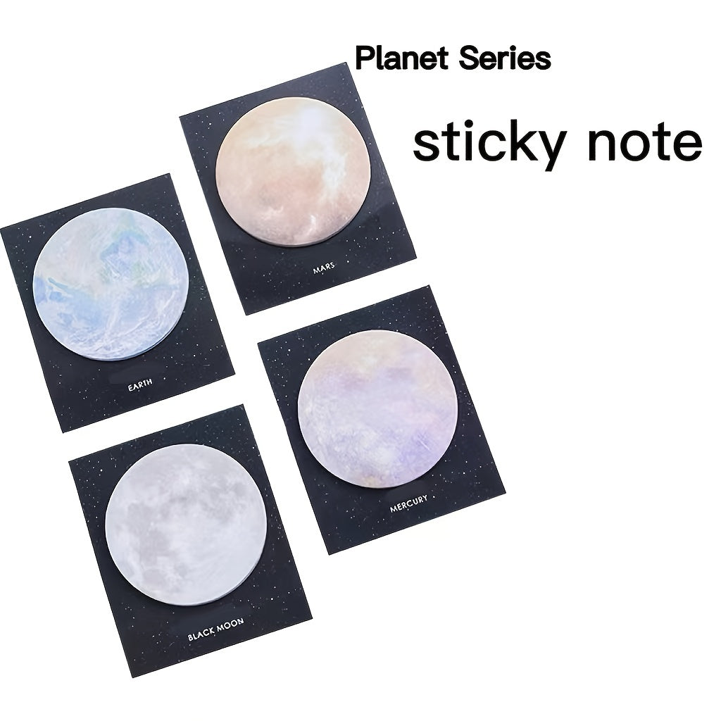30 Sheets Universe Series Stickers Colorful Notes Student Stickers