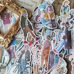 100pcs Girls Stickers Diary Scrapbooking Paper Stationery DIY Sticker