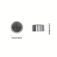 2pcs Self Adhesive Push Towel Hooks for Bathroom