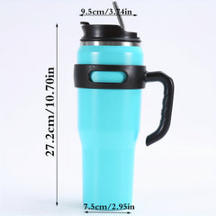40OZ Stainless Steel Car Cup Portable Handle Ice Cream Cup